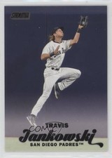 2017 Topps Stadium Club Black Foil Travis Jankowski #51 2p7