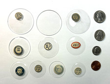 10 GLASS POCKET WATCH CRYSTALS LOT AA