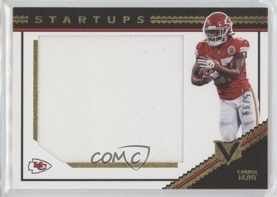 2017 Panini Vertex Startups 15/99 Kareem Hunt #ST-17 Rookie RC s3g