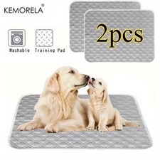 Washable Reusable Puppy Pee Pads Leak Proof Quick Dry Pet Training Pad Crate Bed