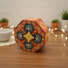 Magic Spin Secret Puzzle Box - Money Gift Giving IQ Secret Box