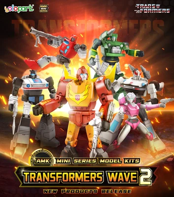 Figurines Transformers Generation 1 Amk Yolopark Hound Jazz Prowl Cliffjumper