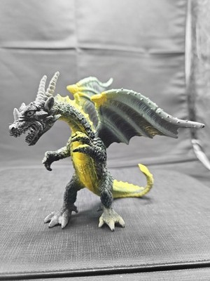 Dark Dragon Figure Figurine 2007 Toy Major Trading Medieval Fantasy Green 5 