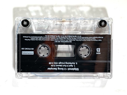 Slipknot - 2 Song Sampler Cassette Promo Rare 1999 Roadrunner Records - Picture 3 of 4