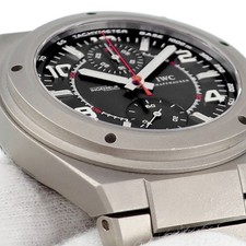 IWC Ingenieur Chronograph AMG IW372504 Titanium Small Second Tachymeter me 6