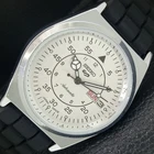 VINTAGE SEIKO 5 AUTOMATIC 6309A REFURBISHED JAPAN MENS SILVER WATCH a442234-4