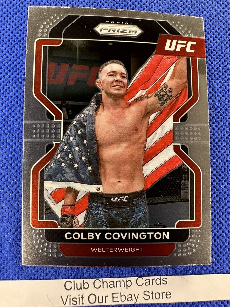 Ufc Trading Cards 2022 Panini Prizm UFC #121 Colby Covington MMA