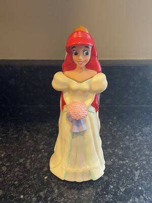 VTG Johnsons Disney Little Mermaid Wedding Ariel Conditioning Shampoo Bottle NWT