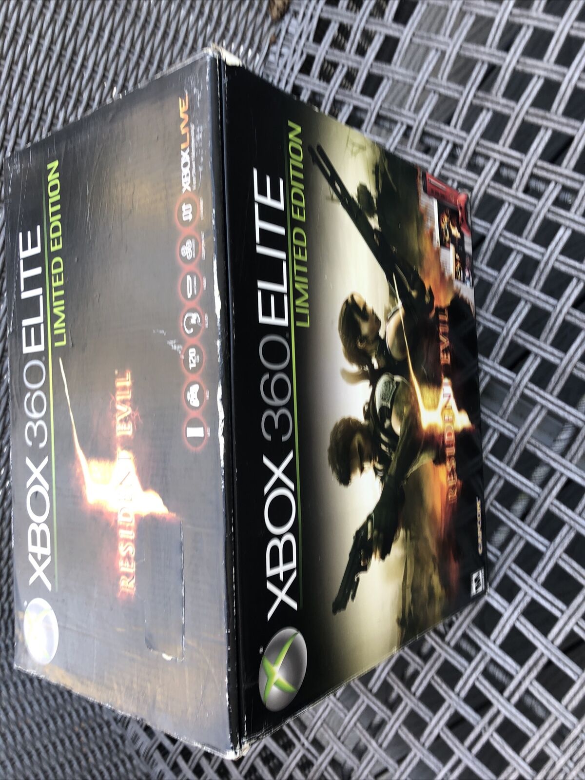 Microsoft Xbox 360 Elite Resident Evil 5 Limited Edition 120GB Red Console  (NTSC) for sale online