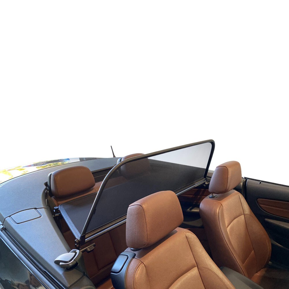 WIND DEFLECTOR BMW 1 SERIES E88 20082013 WINDSTOP WIND SHIELD CARBON