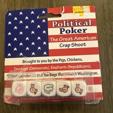 Koplow Games Political Poker The Great American Crapshoot 2012-Open Box DE