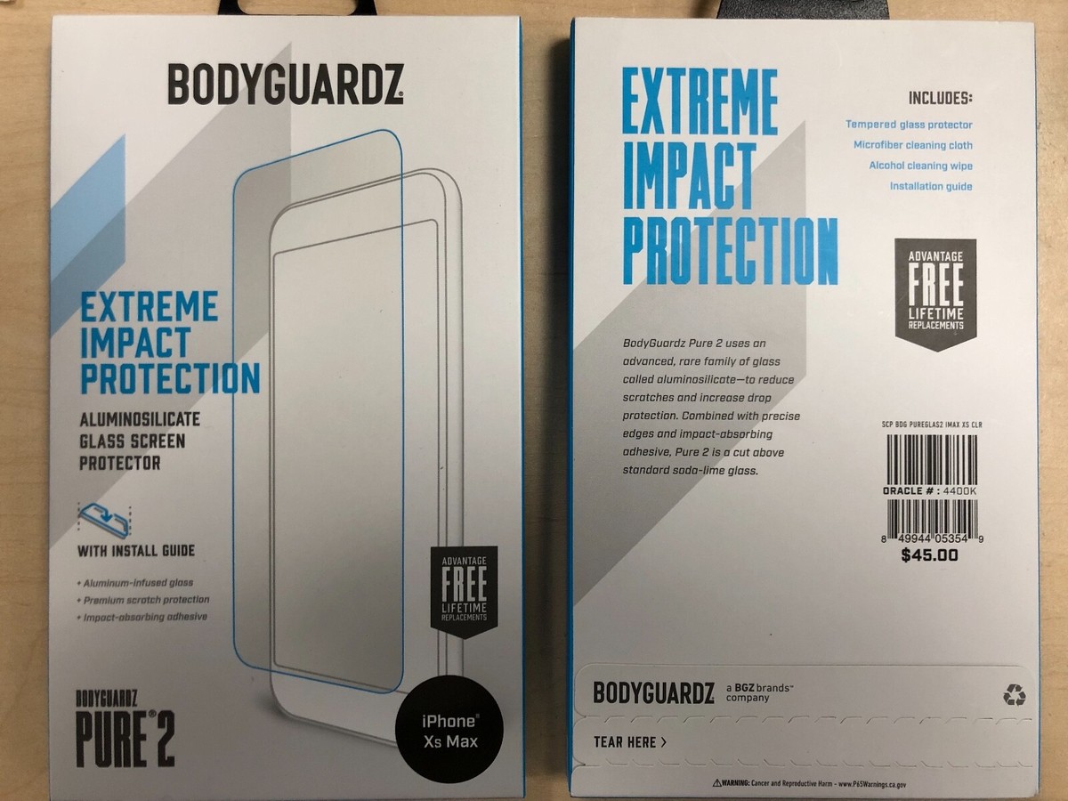 Bodyguardz Pure 2 Glass Screen Protector For Iphone Xs Max Price In Kuwait | X-Cite Kuwait - Foto 10