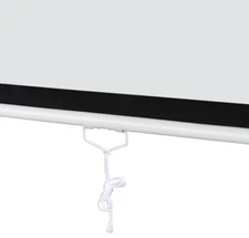 84" 16:9  Manual Pull Down Projector Projection Screen Home Theater Movie