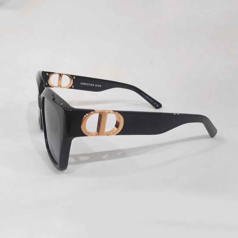 DIOR 30Montaigne S8U Black Gradient Square Sunglasses | eBay 