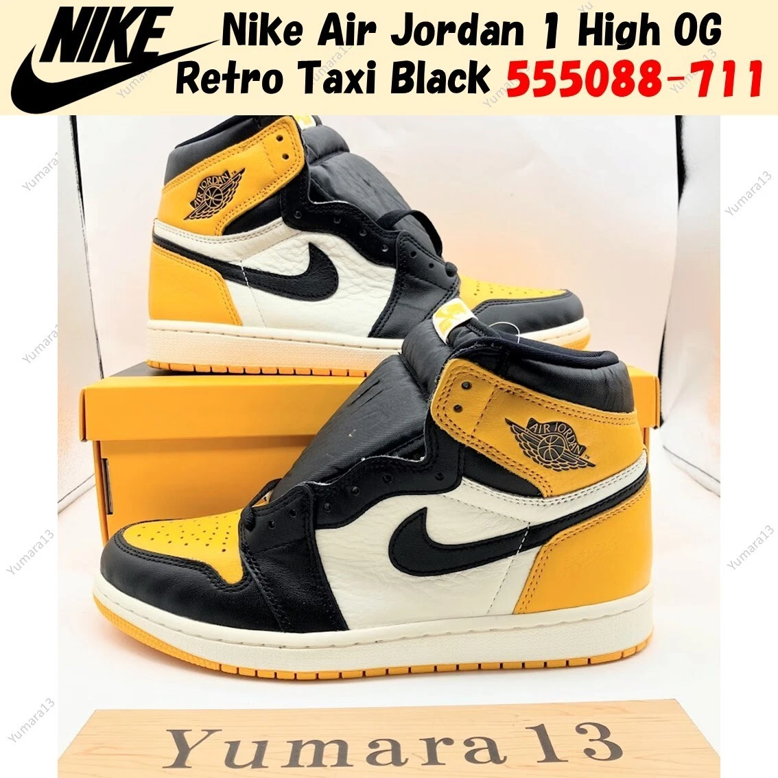 AIR JORDAN 1 High OG “ toe” 26.5 Las mejores ofertas en Jordan 1 Retro OG High Yellow Toe | eBay