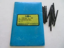 12 pcs GREENFIELD DOALL #38 HSS 135 Split Point Screw Machine Stub Drills USA