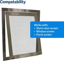 PetSafe P1-ZB-11 Screen Door  For Metal or Plastic Screens  Easy Installation