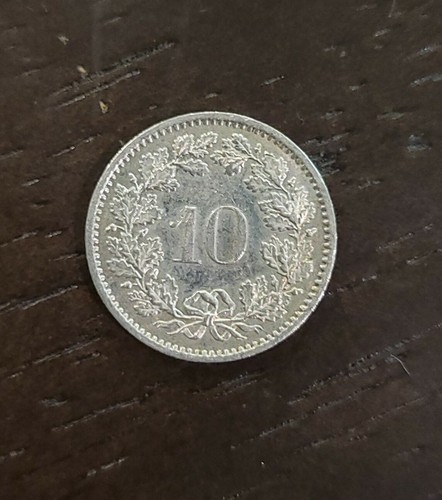 SWITZERLAND 10 Rappen 1981 Coin BT-171 - Picture 2 of 2
