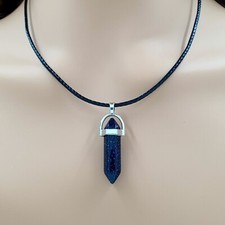 Chakra Crystal Healing Pendant Necklace Reiki Natural Gemstone Jewellery Gift UK