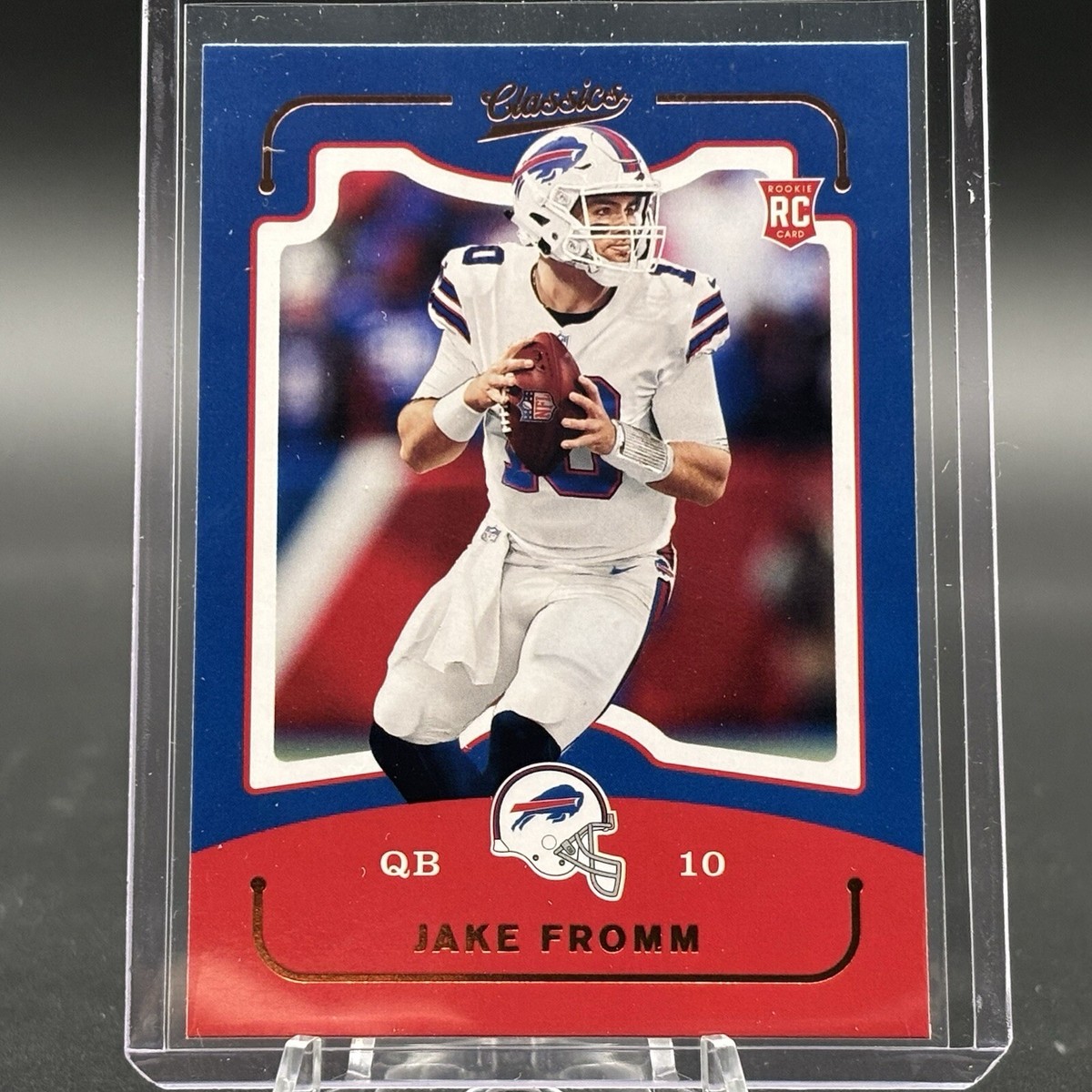 2020 Chronicles Classics Jake Fromm Buffalo Bills Rookie Red Blue