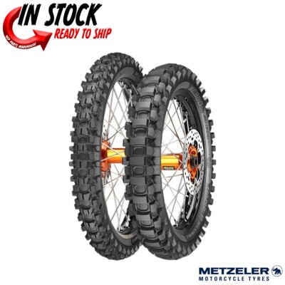 Metzeler MC360 MID HARD Motorcycle Tire | Rear 120/100 - 18 68M MST | Motocross