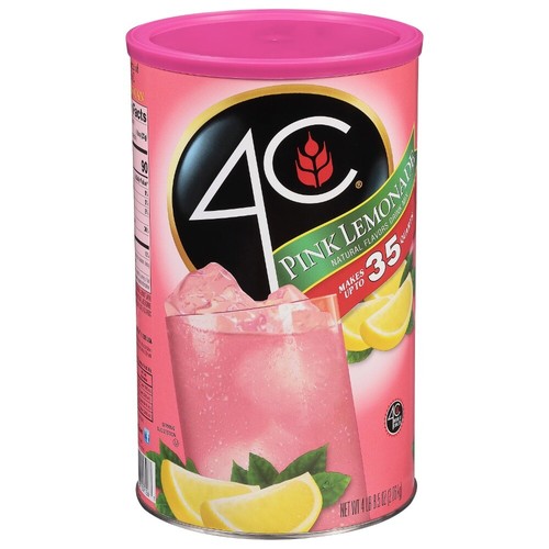 35 Qt Powdered Soft Drink Mix Pink Lemonade, 72.5 oz, Single Pack Canister - Picture 2 of 9