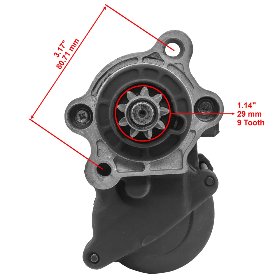 Motor De Arranque Caltric para Harley Davidson XL 883N Sportster Iron 2009-2021 Foto 3 de 4