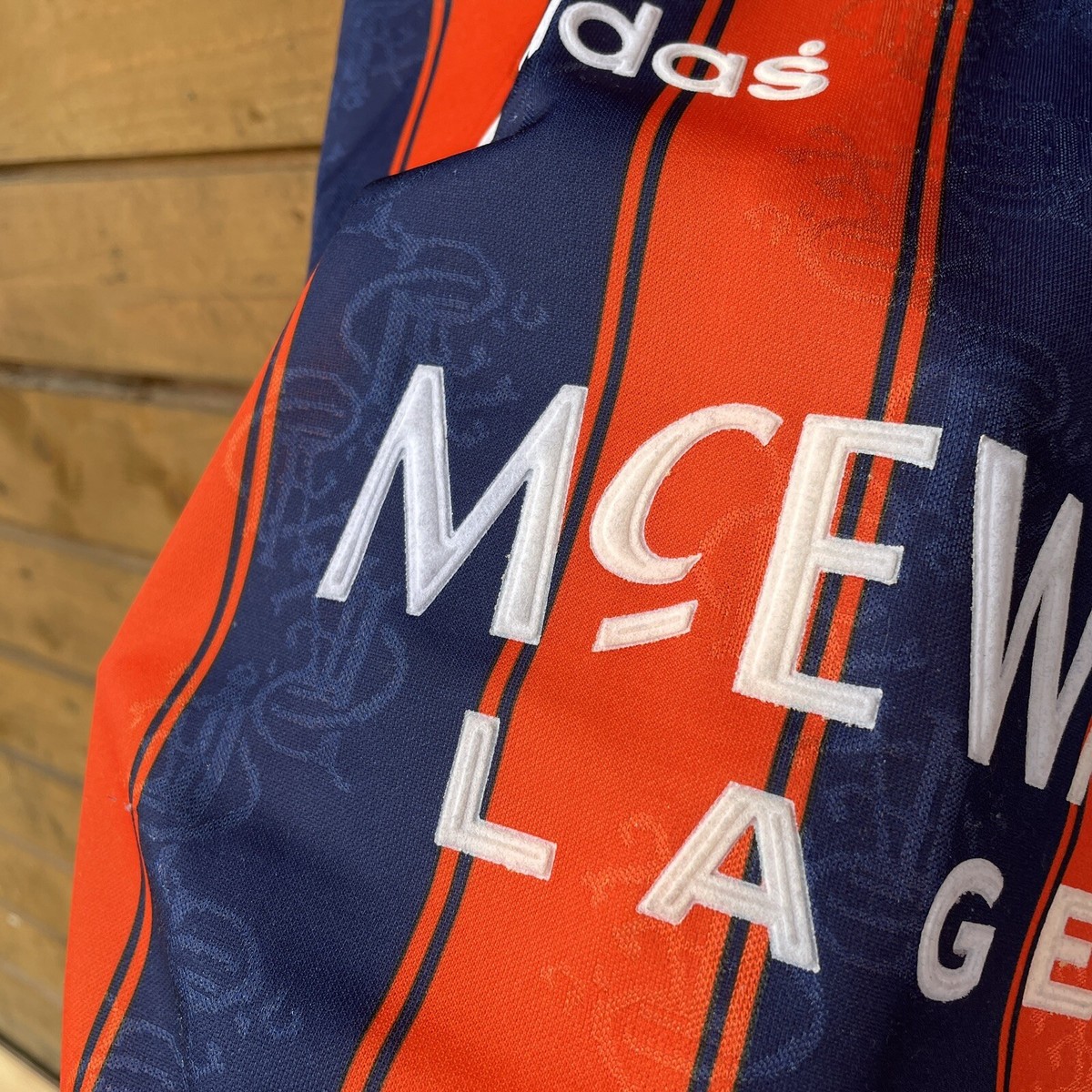 【超レア】グラスゴーレンジャース 93-94 アウェイ ユニフォーム レトロ Rare Vintage Glasgow Rangers 1993 1994 Adidas Away Football