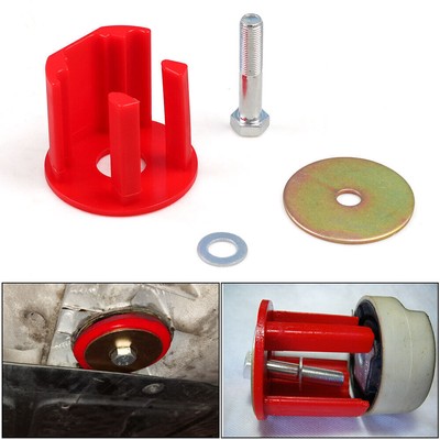 Dog Bone Engine Mount Insert Kit For Euro Vw Golf Gti Mk5 Mk6 2.5L 2.0T Red DE