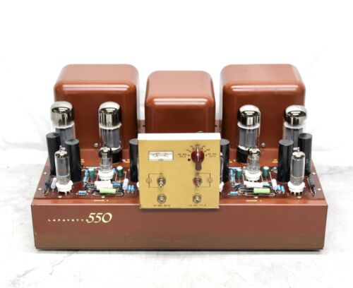 Lafayette KT-550 7027A UNIT A Tube Amplifier Restored Hegman Harman Kardon