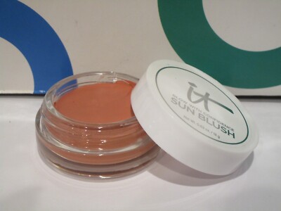 IT COSMETICS ~ GLOW WITH CONFIDENCE SUN BLUSH ~ # 10 SUNLIT ~ 0.63 OZ