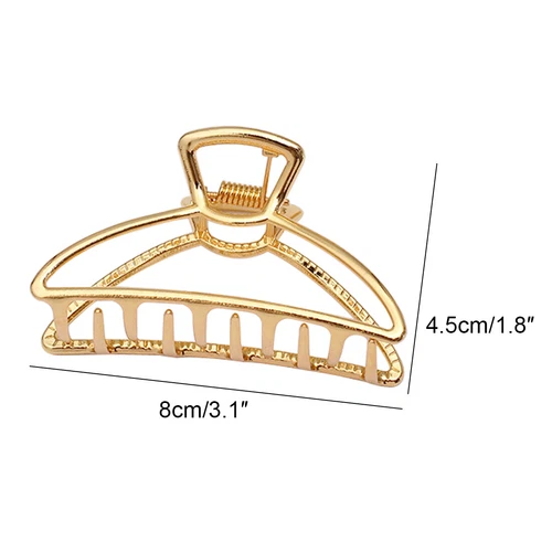 Damen Haarspangen für Frauen stark groß traditionell Clip Klemme Metallgriff Kralle - Bild 21 von 37