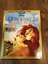 The Lion King II: Simbas Pride (Blu-ray/DVD 2017 2-Disc W Digital Copy)BRAND NEW