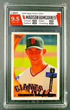 2010 Topps Series 1 - Madison Bumgarner #105 San Francisco Giants ROOKIE HGA 9.5