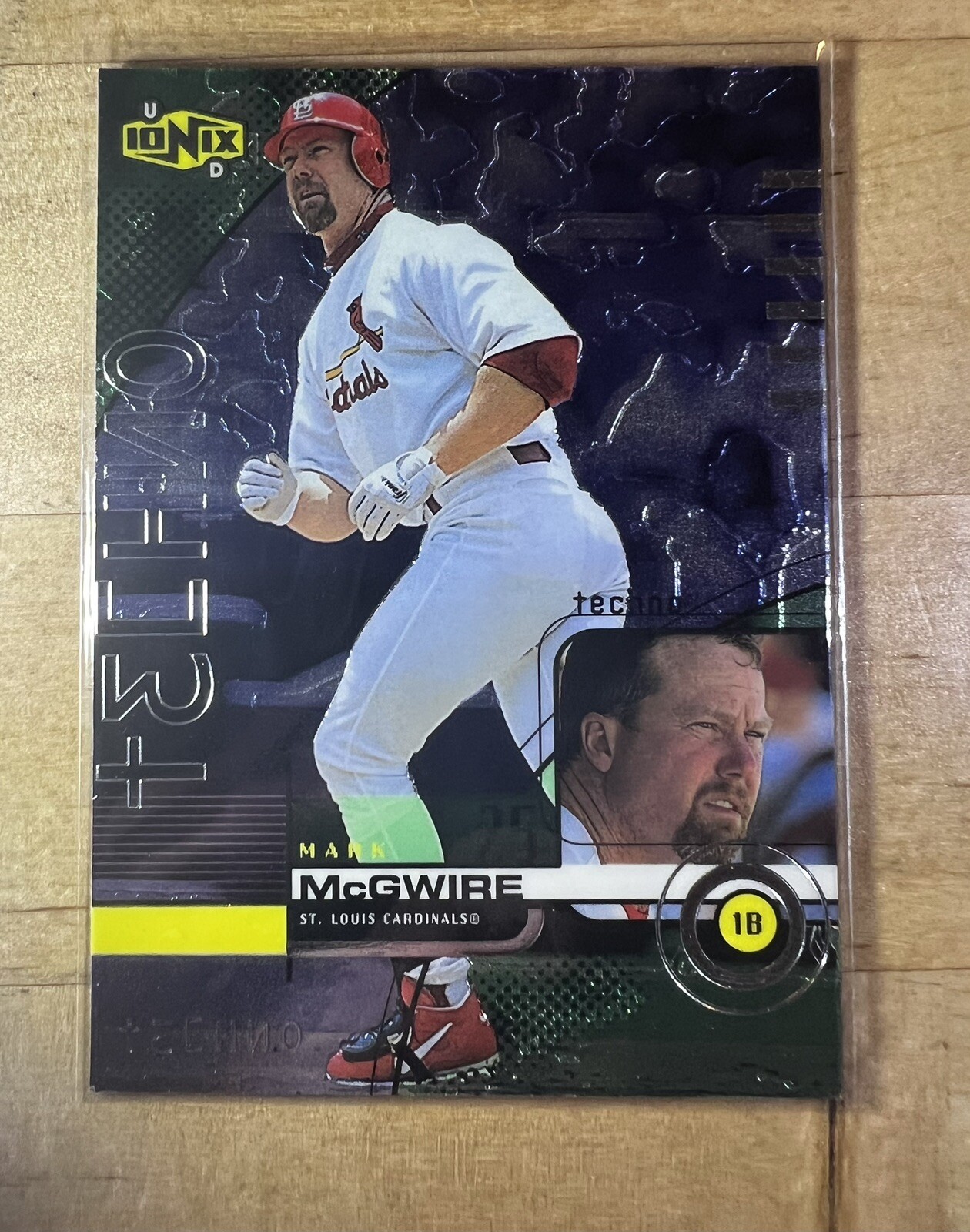 1999 Upper Deck Ionix Techno #R83 Mark McGwire
