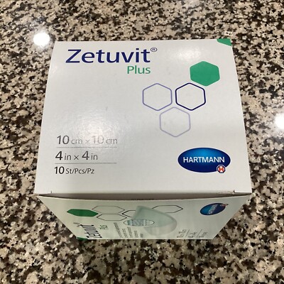Hartmann Zetuvit Plus Super Absorbent Dressing 4 x 4''  10inBox Exp 2/27 - 413110