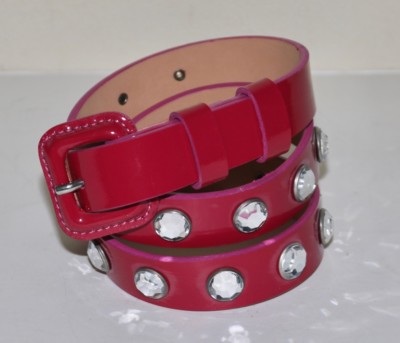 Sonia Rykiel X H&M 2010 pink rhinestone belt S