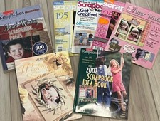 scrapbooking magazines Lot Of 7