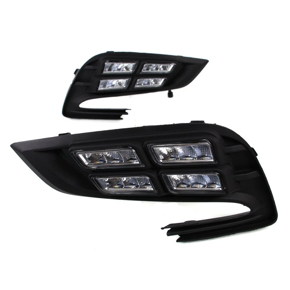 Luz antiniebla LED DRL diurna para Buick Encore Opel Mokka 2017+ giro Foto 3 de 4