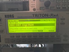 KORG Triton RACK schermo di ricambio display LCD VETRO NUOVO!!!