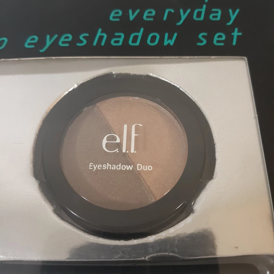 e.l.f. Eyeshadow 5 Piece Everyday Duo Set 8 Colors w/Brush Natural Colors New - Image 3 of 4