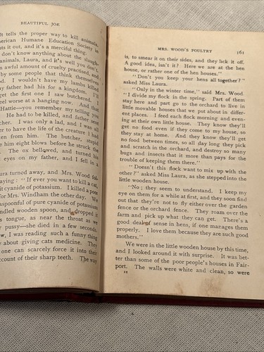 Beautiful Joe~ An Autobiography by Marshall Saunders 1893 HC Phoenix Edition - Picture 15 of 17