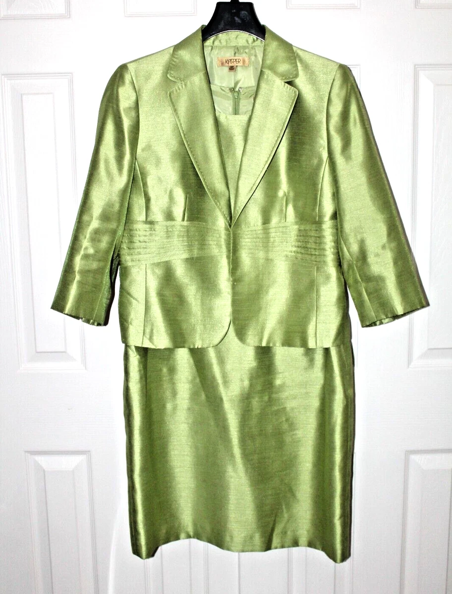 Kasper sheath shop dress with jacket