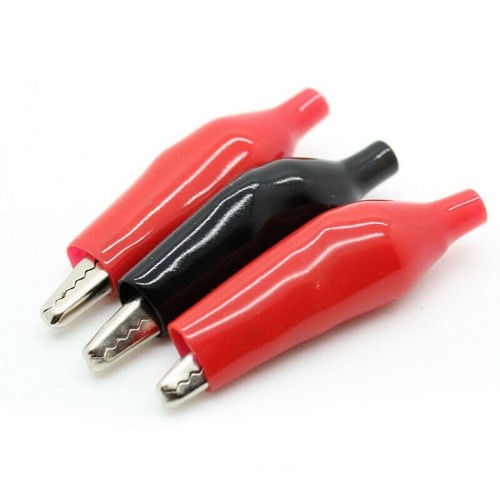 20pcs Black Red Clip Electrical Clamp for Voltage Testing Tools - Picture 5 of 12