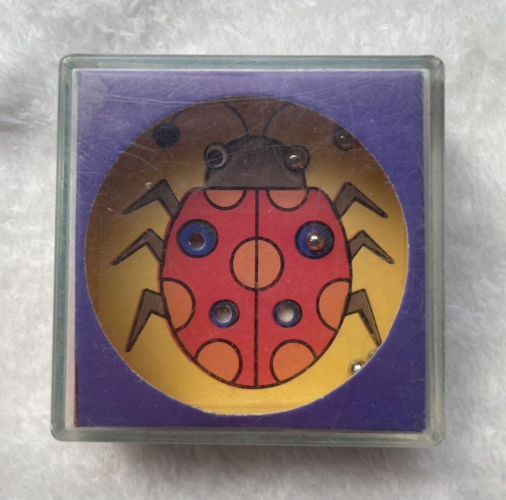 Rare Vintage Ladybird Hand Held Puzzle Skills Toy 1970’s Collectible