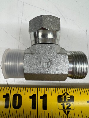 FS6600-10-10-10-FG Brennan Branch Tee Street 5/8'' Face Seal 10MFS-10MFS-10FFSS