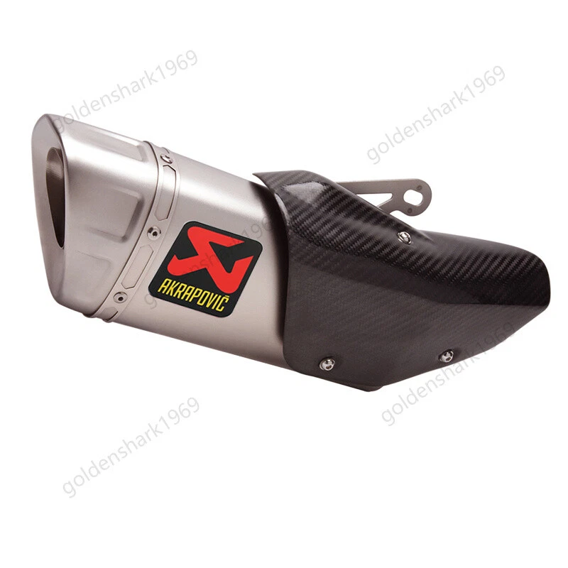 Silenciadores silenciadores protectores térmicos tubo de escape 55 mm para Yamaha YZF R1 R1M 2015-2025 Foto 3 de 4