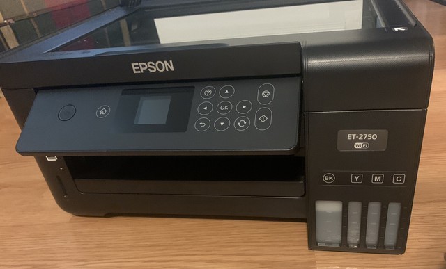 Epson ET-2750 Expression EcoTank Wireless Color All-in-One Printer with Scanner and Copier for 