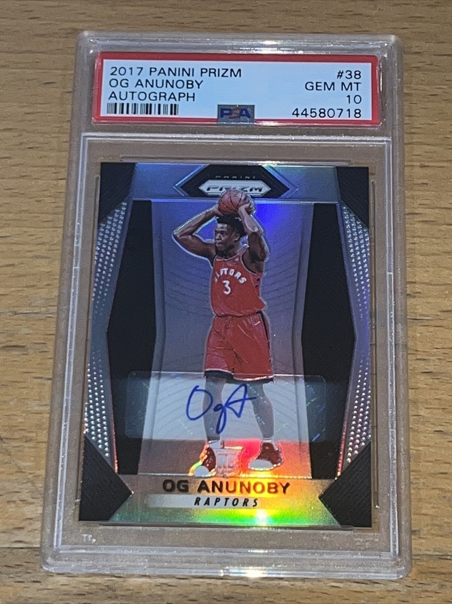 その他 OG Anunoby RC auto prizm OG ANUNOBY 2017 Panini Prizm Silver ROOKIE AUTO PSA 10 GEM