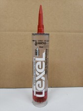 Sashco 13010 Clear Lexel Adhesive Silicon Caulk 10.5oz Tube Waterproof